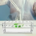 thumbnail image 3 of CATIEBYE Compact Silver Plated Sampling Tube Storage Rack for Laboratory Use with Durable and Sturdy Construction, 3 of 8