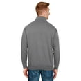thumbnail image 3 of Bayside Unisex 9.5 oz., 80/20 Quarter-Zip Pullover Sweatshirt - BA920, 3 of 4