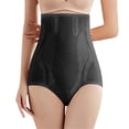 thumbnail image 2 of Gibobby 4x Cintura Entrenador para Mujeres más Tamaño Cintura alta para mujer Cintura fuerte Ropa interior para mujer sin Nalgas líquidas (Negro, L), 2 of 4