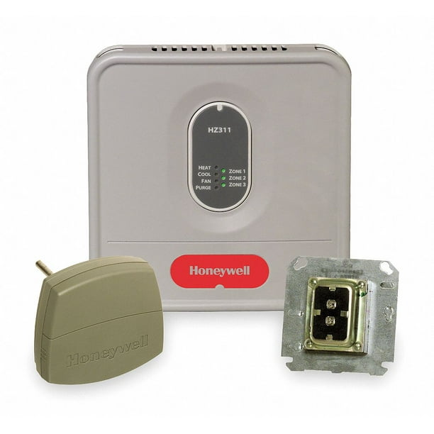 Honeywell Zone Control Kit,3 Zone,Output Amps 6.25 HZ311K