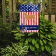 thumbnail image 2 of Carolines Treasures BB3379GF USA Patriotic Fila Brasileiro Flag Garden Size  Small multicolor, 2 of 2