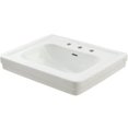 thumbnail image 1 of 8 Po. Lavabo de Contrôle de Promenade, Coton Blanc, 1 of 1