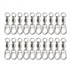 thumbnail image 1 of 20 piezas de conector de pesca giratorio de barril de acero inoxidable, conector de anzuelos marinos para el mar 6, 1 of 7