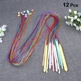 thumbnail image 2 of 12pcs Professional Different-sized Colorful Carpet Crochet Hooks Needles, 2 of 8