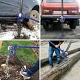 thumbnail image 4 of Farm Jack 48 Inch, 3 Ton (6600 Lbs) High Lift Jack for Off Road Vehicles, Trucks & Tractors, Heavy Duty Ratcheting Off Road Utility Jack, Blue, 4 of 7