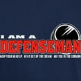 thumbnail image 3 of CafePress - Defenseman Dark T Shirt - Men's Classic Graphic Cotton T-Shirt, 3 of 4