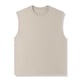 thumbnail image 1 of Camiseta sin mangas de cuello redondo para hombre, de verano, de color liso, informal, sin mangas, para hacer ejercicio, de poliéster., 1 of 6