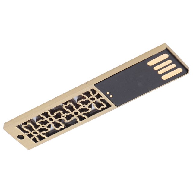 Memoria USB portátil de metal 2.0 resistente al agua, memoria USB para transmisión de datos, intercambio, 16 GB