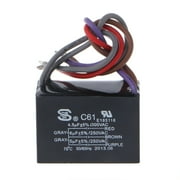 CBB61 Electrical Power Relay Connecting Capacitor 4.5uf+6uf+5uf 250V 5 Wire
