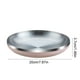 thumbnail image 3 of Stainless Steel Plates Chopsticks Spoons Tableware Portable Household Fruit Plates Multiple Colors Protected From Scalding Hands, 3 of 6