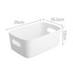 thumbnail image 3 of Plastic Storage Box Office, Home, Kitchen, Neat Organizer White, 3 of 5