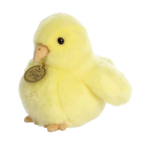 Aurora - Small Yellow Miyoni Tots - 5.5" Chick - Adorable Stuffed Animal