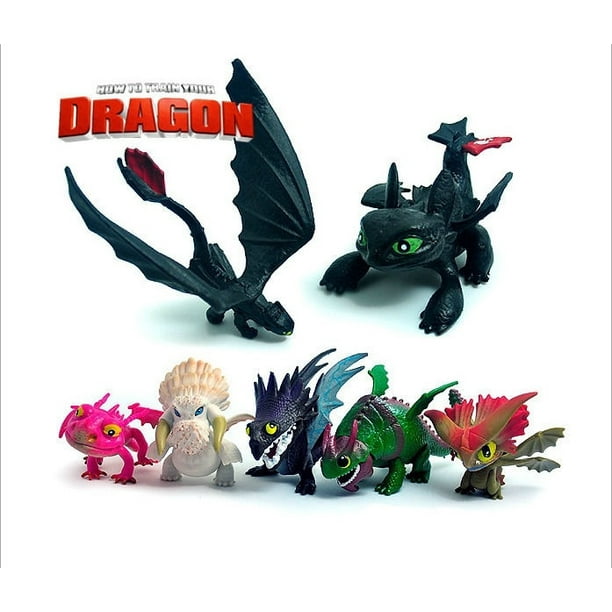 Toothless mini dragon best sale figure