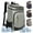 Gray, variant on Cshidworld Cooler Backpack - 40 Cans Insulated Leak Proof Backpack Cooler Portable Picnic Camping Beach Hiking BBQ Cooler Bag for Men and Women, Black