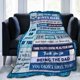 thumbnail image 2 of LHSHID Step Dad Gifts from Daughter Fathers Day Blanket Gifts Bonus Dad Fleece Blankets from Son to Stepdad Birthday Thanksgiving Blankets 60x80in, 2 of 5