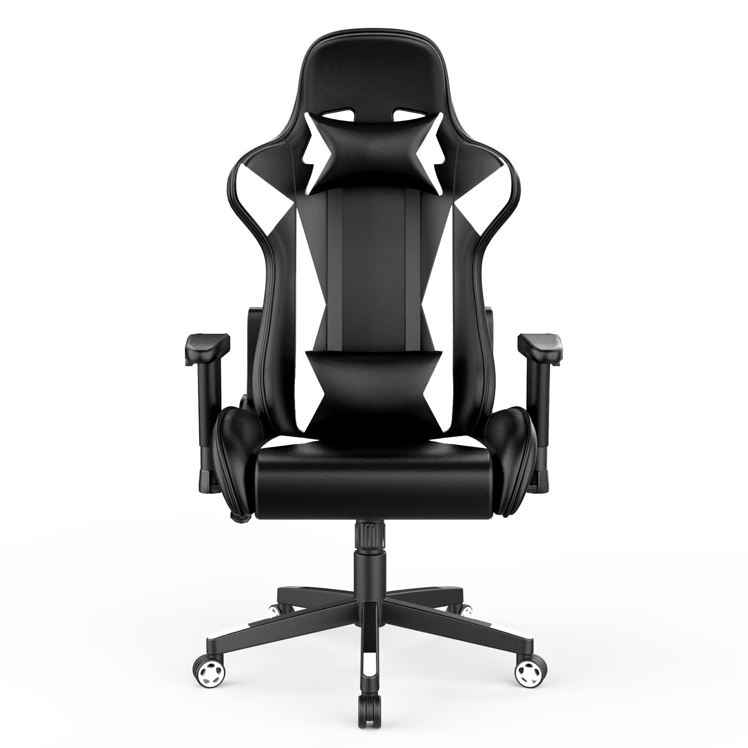 Gaming Chair,Office Computer Desk Chair PU Leather High Back Tilt Back