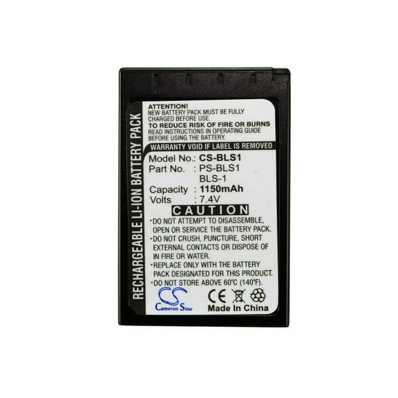 Replacement Battery For Olympus 7.4v 1150mAh Camera Battery