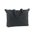 thumbnail image 1 of Tote de lona con cremallera para libros BAGborde BLACK OS, 1 of 1
