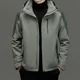 thumbnail image 4 of Chaqueta de hombre de primera calidad, chaqueta para exteriores, tres en uno, forro desmontable, resistente al viento y al agua, chaqueta de montañismo, nuevo producto, 4 of 5