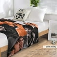 thumbnail image 5 of Damon Actor Salvatore 60"x80" Thow Blanket Super Soft Micro Wool Blanket Sofa Comfortable Warm Flannel Blanket Bed Living Room Merchandise Gift Party Decor, 5 of 5