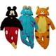 thumbnail image 1 of Kit 3 Mamelucos AlgodÃ³n bordados Disney Mickey, Sulley, Tigger Bebe Premium Talla 6 meses Disney Ropa de ReciÃ©n Nacido, 1 of 5