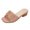 Khaki, variant on Ladies' low heeled sandals, breathable, comfortable, non slip, suitable for home work and leisure, outdoor foot on vacation slippers