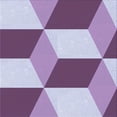 thumbnail image 1 of Ahgly Company Machine Washable Indoor Square Transitional Pink Plum Purple Area Rugs, 8' Square, 1 of 7