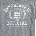 thumbnail image 3 of Instant Message - Oktoberfest Official Bier Taster - Men's Short Sleeve Graphic T-Shirt, 3 of 6