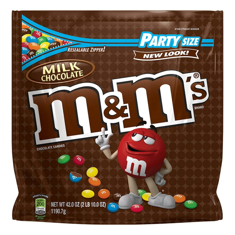 M&M'S Milk Chocolate Candy Party Size 42-oz. Bag M&M's(40000324386