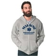 thumbnail image 5 of Paramedic Bad*ss Life Saver EMT Zip Up Hoodie Men's Women's Brisco Brands S, 5 of 5
