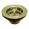 thumbnail image 1 of Kingston Brass KBS1002 Panier en Fonte Robuste, 4-1/2 Pouces, Laiton Poli, 1 of 2