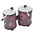 thumbnail image 1 of Bongos 4 Inch & 5 Inch Small Beginners Bongo Drums - Indian Printed Bongos, 1 of 8