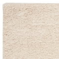 thumbnail image 6 of SAFAVIEH Fontana Jamie Solid Plush Shag Area Rug, Cream, 6'7" x 6'7" Square, 6 of 8