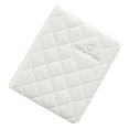 thumbnail image 2 of Guardurnaity Álbum de imágenes estándar de 3 pulgadas, patrón romboidal, cubierta de PU, tipo de inserción, bolsas para tarjetas bancarias Carteras Blanco Blanco Guardurnaity BB6624-07, 2 of 6