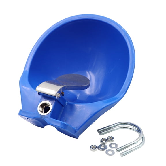 Sheep Water Bowl Automatic Drinking Waterer Copper Valves Touch Switching Water Dispenser for Goat Cattle Horse Piglets