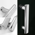 thumbnail image 4 of Stainless Steel Chrome Shower Door Handles F Type Handle For Shower Enclosures 220Mm Bathroom Glass Door Toilet Sliding Door, 4 of 9