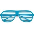 thumbnail image 3 of Shutter Shades Fun Novelty Plastic Party Retro Fancy Dress Costume Prop Rave Club Eyewear Disco Adults 80's Sunglasses, 3 of 3