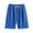 Blue, variant on asjyhkr Mens Shorts Casual Cotton Drawstring Elastic Waist Summer Workout Running Workout Shorts with Pockets