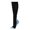 Blue, variant on AJGRHE Women's Stockings Adult Fashion Gradient Sports Compression Socks Slim Leg Long Calf Elastic Pink L