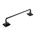 thumbnail image 2 of Advancent Barra de toalla individual, estante de pared para baño, barra para bata, estante autoadhesivo, soporte de inodoro reutilizable sin Juegos de accesorios de baño Negro 34cm, 2 of 6