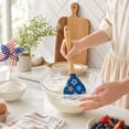 thumbnail image 5 of Cook with Color 3-Piece Patriotic Heart-Shaped Spatula Set, Stars and Stripes, 5 of 5