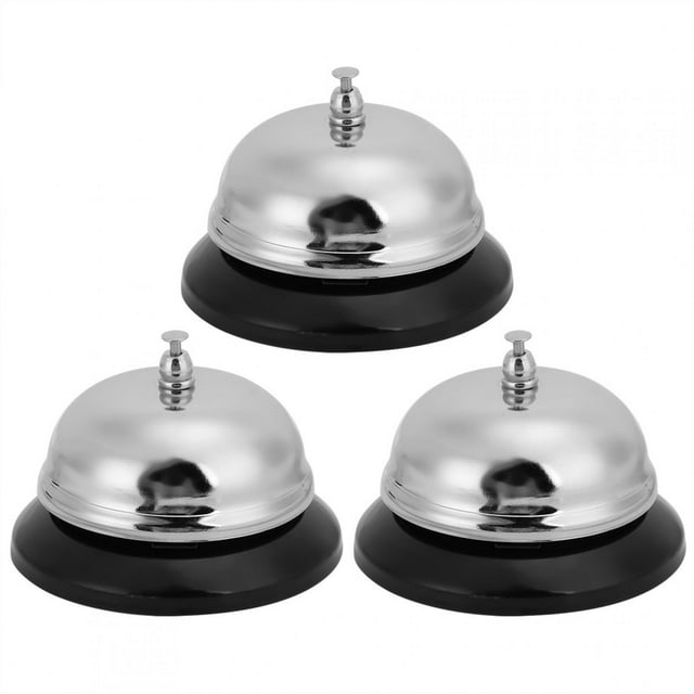 Sonnette de Service, Sonnette de Comptoir, Durable et Résistante à l'Usure pour Restaurants, Comptoirs, Bars, Hôtel, Taille g