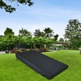 thumbnail image 4 of Ensemble de Housses de Planche de Cornhole, Imperméable 4x2ft, avec Sac de Rangement pour 8 Sacs de Haricots, Tissu Oxford, Noir, Résistant aux Intempéries, 4 of 7