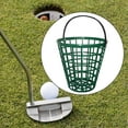 thumbnail image 1 of Cubo de campo de golf perfecl cesta para pelotas de golf con asa Capacidad para 75 bolas, 1 of 8
