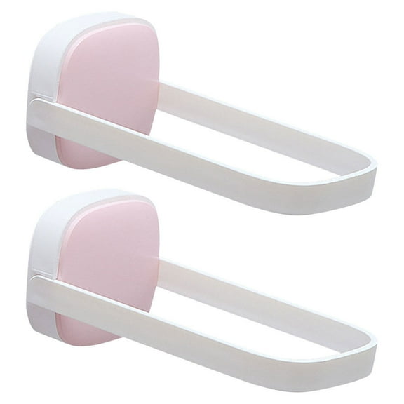 unbranded 2 Pcs Hanger Storage Rack Adhesive Clothespin Holder