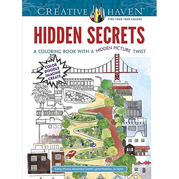 Pre-Owned Hidden Secrets Coloring Book, 9780486811352, 0486811352, Paperback,