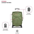 thumbnail image 3 of Juego de 3 piezas Luggage SwissGear Sion Softside Evergreen, 3 of 7