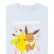 thumbnail image 4 of Camiseta Pokémon para niñas y niños Pikachu Eevee azul 7-8 años, 4 of 7