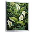 thumbnail image 2 of Designart "Meticulous Tropical Botanicals II" Plants Floater Framed Canvas Wall Art, 2 of 5
