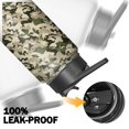 thumbnail image 5 of Camouflage Insulated Stainless Steel Water Bottle with Straw & Cleaning Brush – 18/32/40 Oz | Leakproof, BPA-Free, 304 Stainless Steel, Wide Mouth, Travel Mug for Car, Gym, Office, 5 of 5